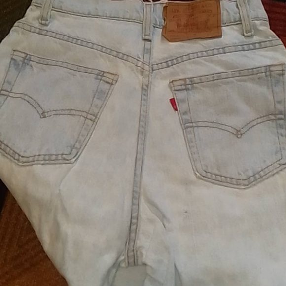 LEVI’s Vintage Denim Light Blue Jeans - Picture 4 of 6
